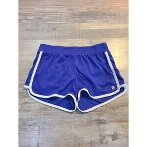 Xersion large (14) girls purple athletic shorts